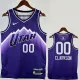 2023-24 JAZZ CLARKSON #00 Purple City Edition Top Quality Hot Pressing NBA Jersey