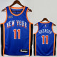 2023-24 KNICKS BRUNSON #11 Blue City Edition Top Quality Hot Pressing NBA Jersey
