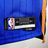 2023-24 KNICKS BRUNSON #11 Blue City Edition Top Quality Hot Pressing NBA Jersey