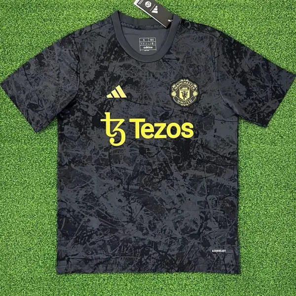 2023-24 Man Utd Black Grey Training shirts