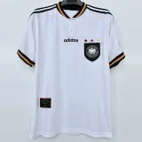 1996 Germany Home  Retro Soccer Jersey
