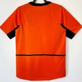 2002 Netherlands Home Retro Soccer Jersey