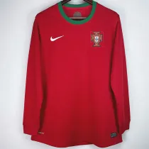 2012 Portugal Away Long Sleeve Retro Soccer Jersey(长袖)