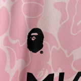 2023-24 Inter Miami Pink Joint Edition Fans Soccer Jersey (左袖带图案) 猿