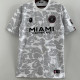2023-24 Inter Miami Grey White Joint Edition Fans Soccer Jersey (左袖带图案) 猿