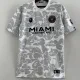 2023-24 Inter Miami Grey White Joint Edition Fans Soccer Jersey (左袖带图案) 猿