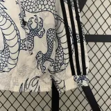 2023-24 RMA White & Grey Double Sided Windbreaker (双面风衣)(白龙)