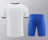 2024-25 BAR White Training Short Suit