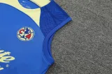 2024-25 Club America Blue Tank top and shorts suit