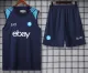 2024-25 Napoli Dark Blue Tank top and shorts suit
