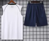 2024-25 Napoli White Tank top and shorts suit