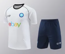 2024-25 Napoli White Training Short Suit