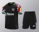 2024-25 Man Utd Black Training Short Suit