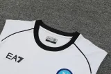 2024-25 Napoli White Tank top and shorts suit