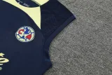 2024-25 Club America Dark Blue Tank top and shorts suit
