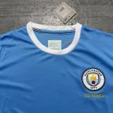 2019 Man City Blue 125th Anniversary Edition Retro Soccer Jersey