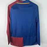 2008-2009 BAR Home Retro Long Sleeve Soccer Jersey (长袖)(UCL版暗色有决赛字)