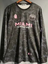 2023-24 Inter Miami Black Joint Edition Long Sleeve Soccer Jersey (长袖) 猿