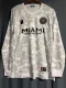 2023-24 Inter Miami Grey White Joint Edition Long Sleeve Soccer Jersey (长袖) 猿