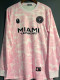 2023-24 Inter Miami Pink Joint Edition Long Sleeve Soccer Jersey (长袖) 猿