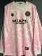 2023-24 Inter Miami Pink Joint Edition Long Sleeve Soccer Jersey (长袖) 猿