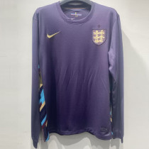 2024-25 England Away Long Sleeve Soccer Jersey (长袖)