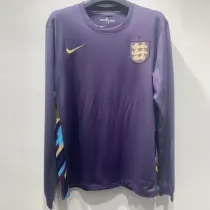 2024-25 England Away Long Sleeve Soccer Jersey (长袖)