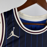 2023-24 ALL-STAR HALIBURTON #0 Blue Top Quality Hot Pressing NBA Jersey