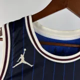 2023-24 ALL-STAR BRUNSON #11 Blue Top Quality Hot Pressing NBA Jersey