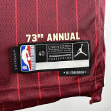 2023-24 ALL-STAR JAMES #23 Red Top Quality Hot Pressing NBA Jersey