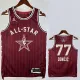 2023-24 ALL-STAR DONCIC #77 Red Top Quality Hot Pressing NBA Jersey