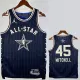 2023-24 ALL-STAR MITCHELL #45 Blue Top Quality Hot Pressing NBA Jersey