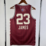 2023-24 ALL-STAR JAMES #23 Red Top Quality Hot Pressing NBA Jersey