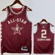 2023-24 ALL-STAR GILGEOUS-ALEXANDER #2 Red Top Quality Hot Pressing NBA Jersey
