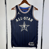 2023-24 ALL-STAR LILLARD #0 Blue Top Quality Hot Pressing NBA Jersey