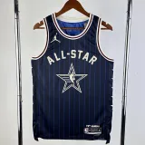 2023-24 ALL-STAR LILLARD #0 Blue Top Quality Hot Pressing NBA Jersey