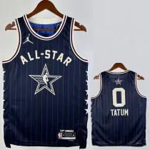 2023-24 ALL-STAR TATUM #0 Blue Top Quality Hot Pressing NBA Jersey