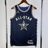 2023-24 ALL-STAR ANTETOKOUNMPO #34 Blue Top Quality Hot Pressing NBA Jersey