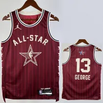 2023-24 ALL-STAR GEORGE #13 Red Top Quality Hot Pressing NBA Jersey