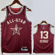 2023-24 ALL-STAR GEORGE #13 Red Top Quality Hot Pressing NBA Jersey