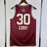 2023-24 ALL-STAR CURRY #30 Red Top Quality Hot Pressing NBA Jersey