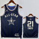 2023-24 ALL-STAR ENBIID #21 Blue Top Quality Hot Pressing NBA Jersey