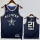 2023-24 ALL-STAR ENBIID #21 Blue Top Quality Hot Pressing NBA Jersey