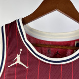 2023-24 ALL-STAR JAMES #23 Red Top Quality Hot Pressing NBA Jersey