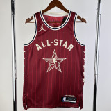 2023-24 ALL-STAR JAMES #23 Red Top Quality Hot Pressing NBA Jersey