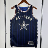 2023-24 ALL-STAR BRUNSON #11 Blue Top Quality Hot Pressing NBA Jersey