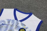 2024-25 INT White Tank top and shorts suit (条纹)