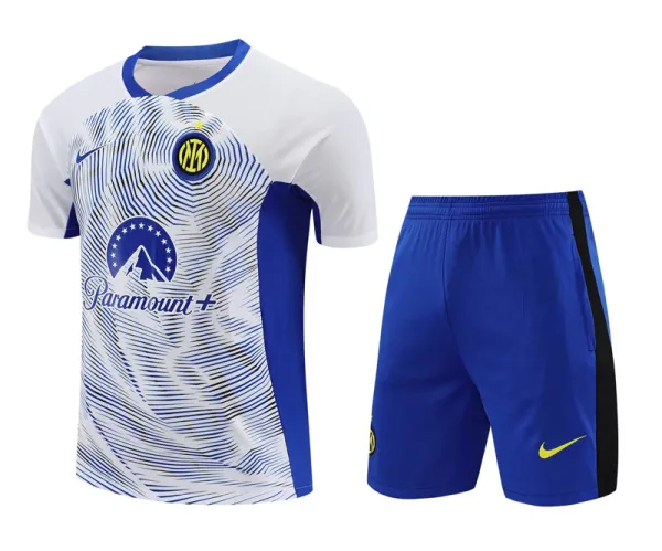 2024-25 INT White Training Short Suit (条纹)