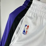 2023-24 Kings White Home Top Quality NBA Pants