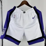 2023-24 Kings White Home Top Quality NBA Pants